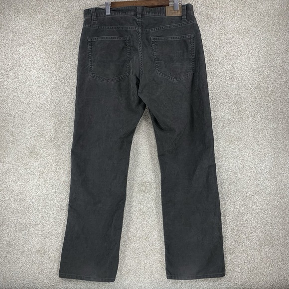 Dockers Grey Corduroy Pants 34x32 Classic Fit D3 Casual Comfort - Picture 4 of 4